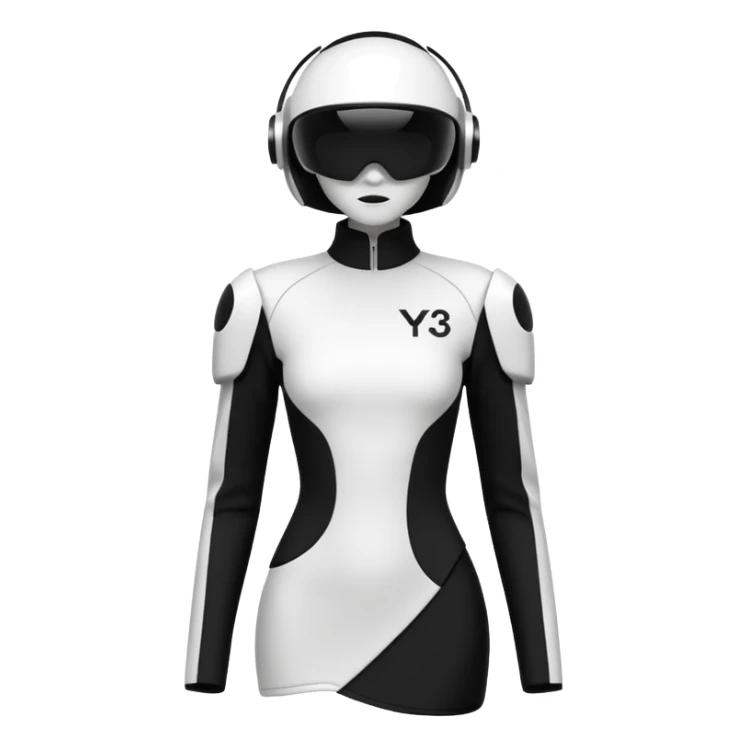 Y3 fashion sticker