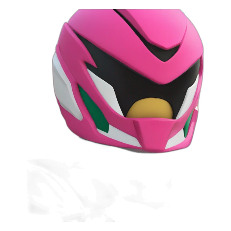 power ranger with the logo of canva sticker