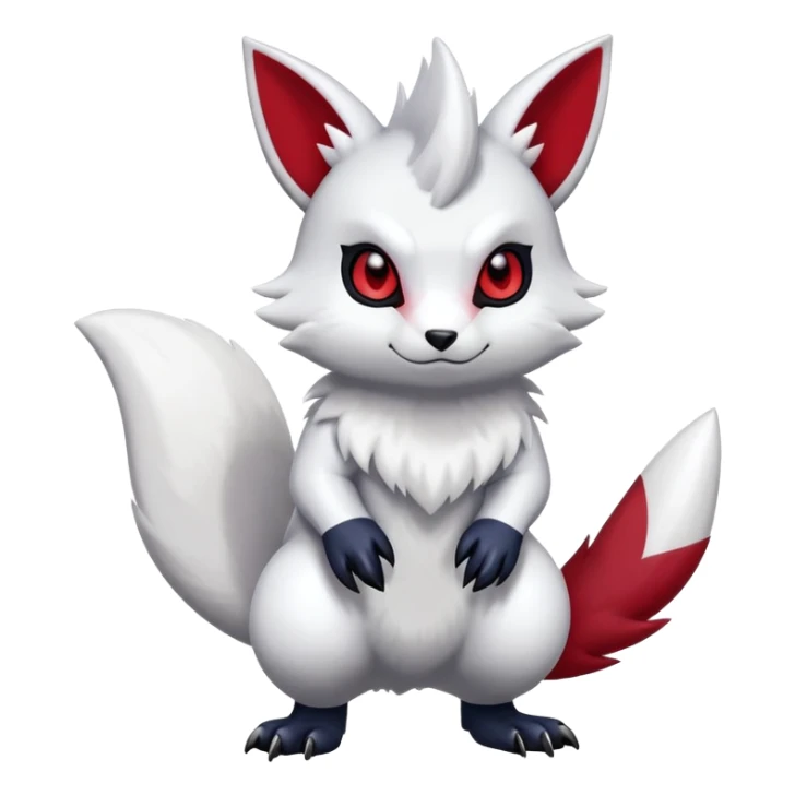 Shiny Furret-Absol-Zangoose-Hybrid (Full body) sticker