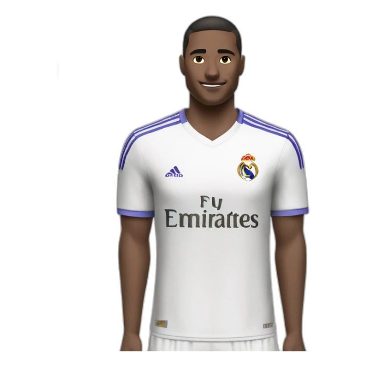 Maillot de foot du réal Madrid sticker
