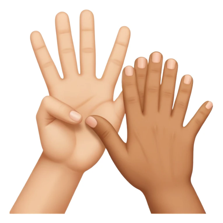 Person extending hand to another person, first step in trust building sticker