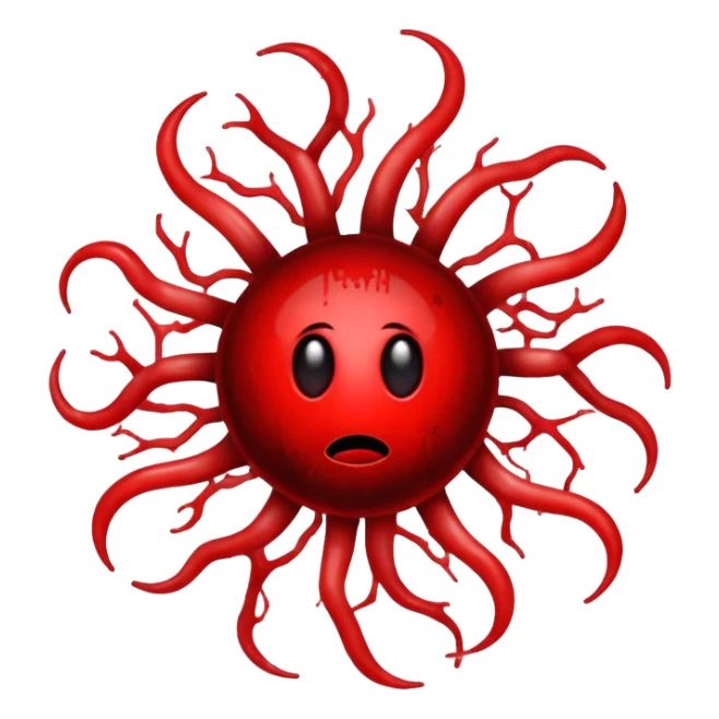Old version error virus blood scp(!!!no eyes!!!) no people!!! sticker