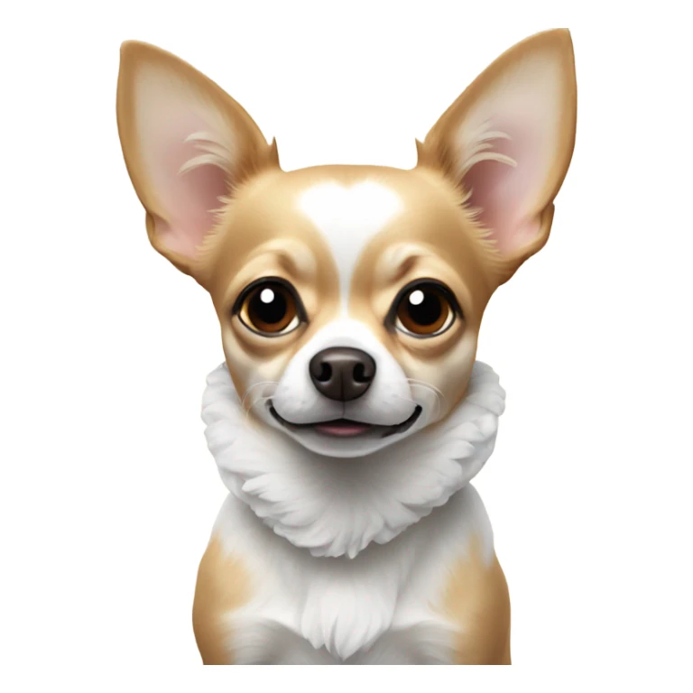 Chihuahua in the snow sticker