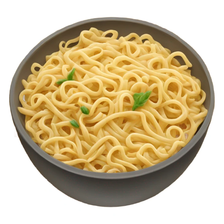 Big bowl of noodles sticker