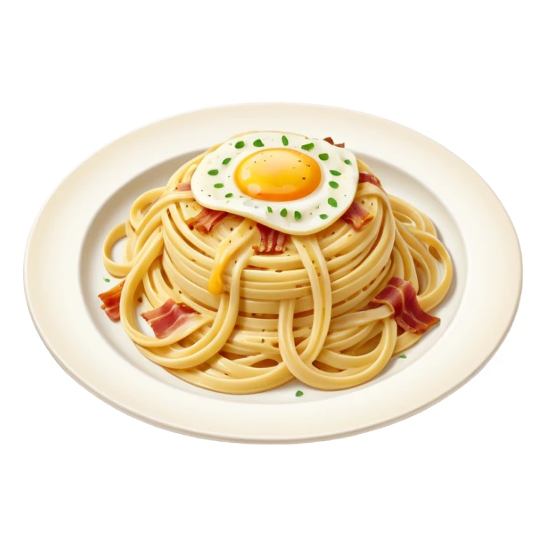 traditional italian carbonara sticker
