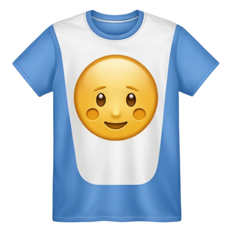 gold and white T Shirt  sticker