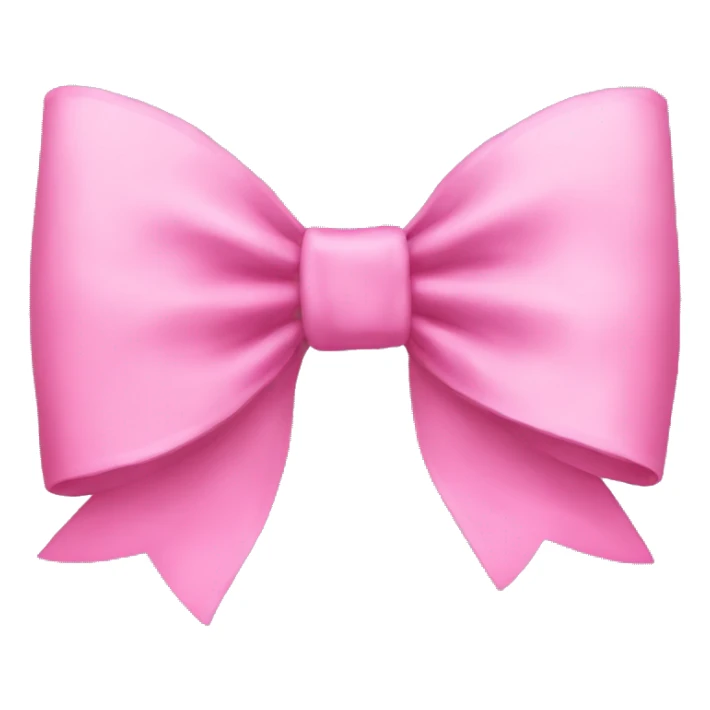 Pink bow  sticker