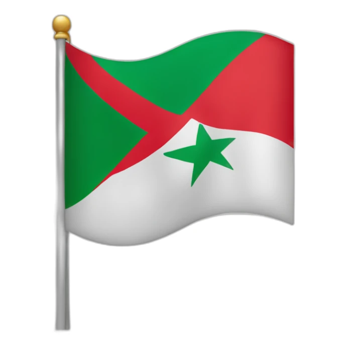 Le Drapeau du Maroc et le drapeau de la Palestine sticker