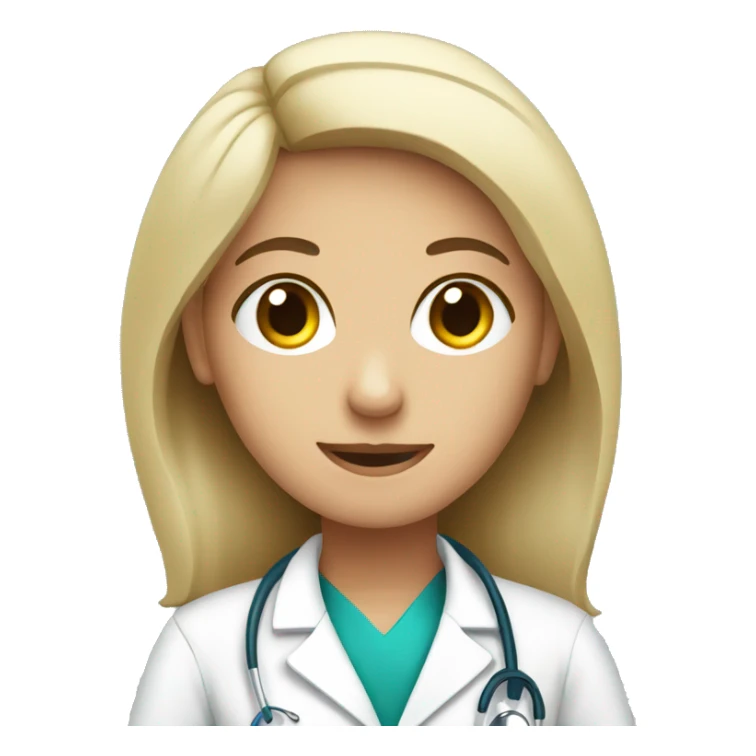 Medical office staff sticker