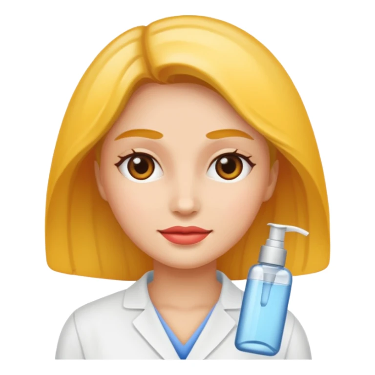 woman skincare sticker