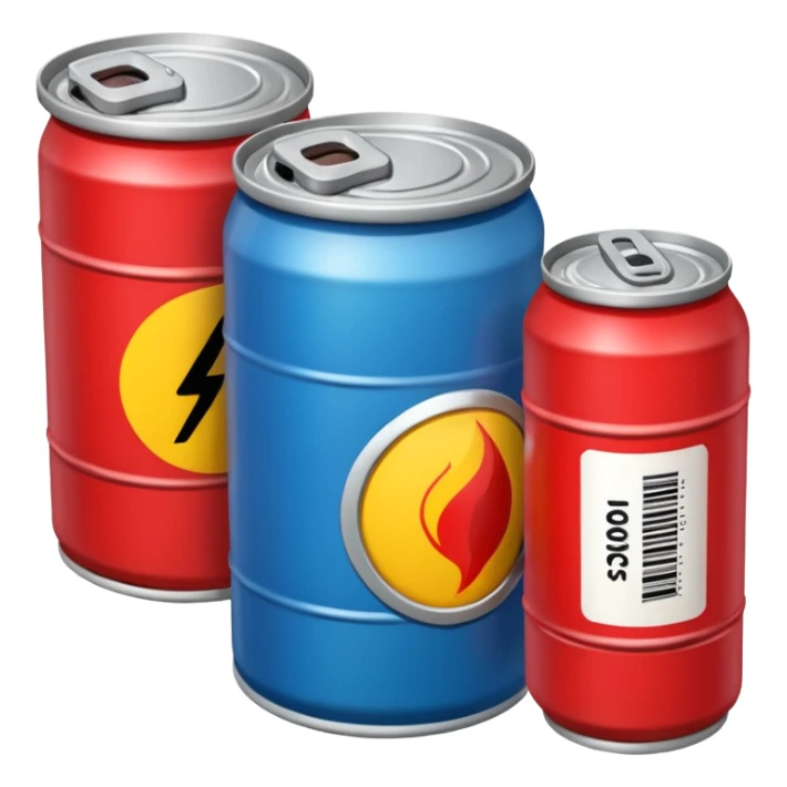 a can of gasoline and 2 tickets sticker