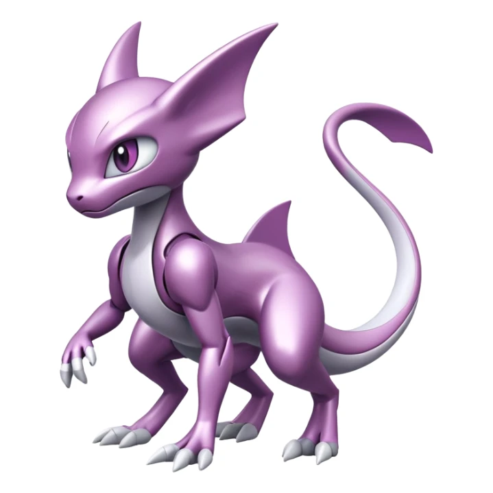 Mewtwo-Palkia-Genesect-Pokémon-Fakémon-hybrid-creature sticker