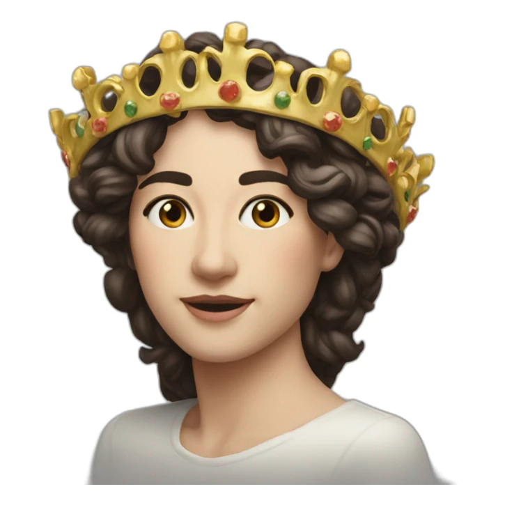 couronne realist sticker