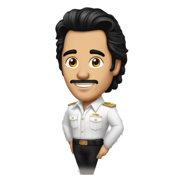 Alcalde Jhonny Fernández con su Peinado similar a Presley  sticker