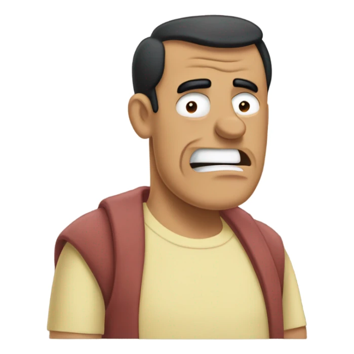 Quagmire from family guy saying Gigity  sticker