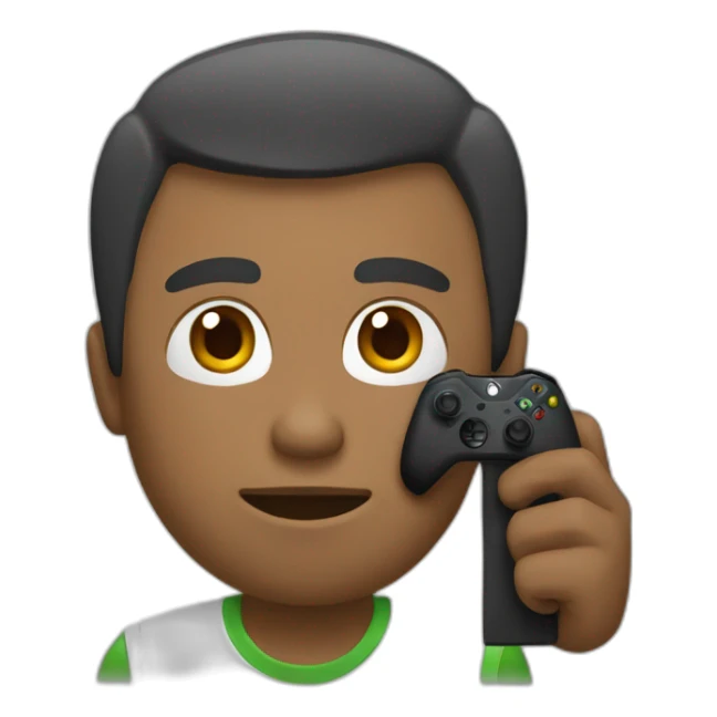 homme qui joue à la Xbox sticker