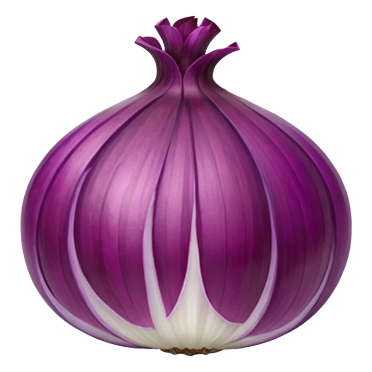 red onion sticker