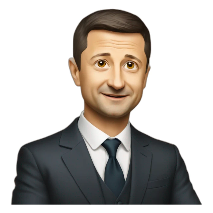 vladimir Zelensky – a president of Ukraine sticker