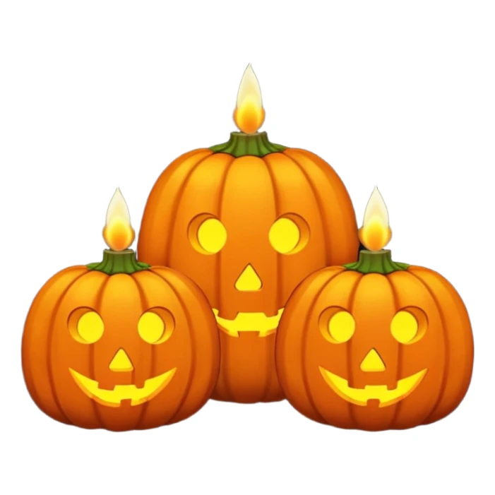🍁☕📖 Cozy autumn evening with a warm coffee and a book🎃🕯️🍂 Pumpkin candles glowing on a fall night sticker