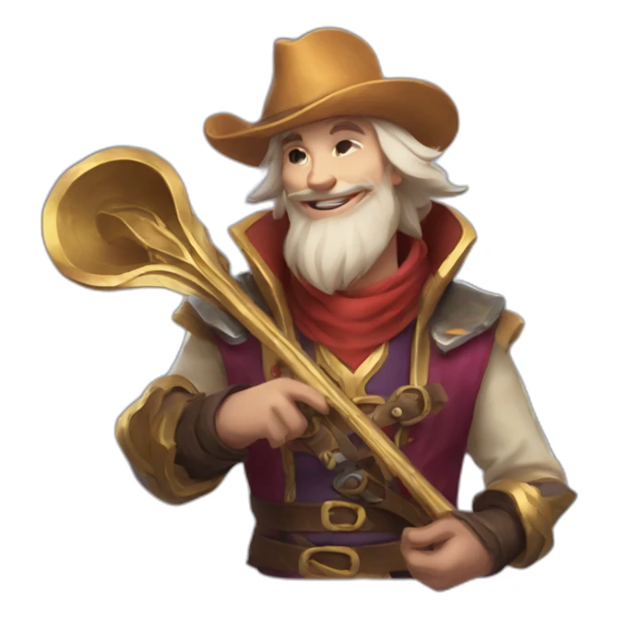 league of legends Bard sticker