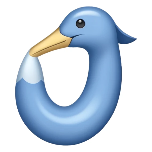 ein um 45 grad gedrehtes hell blauer qaudrat mit weißem checkhaken sticker