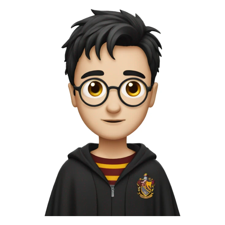 harry potter in harry potter with a scar sticker