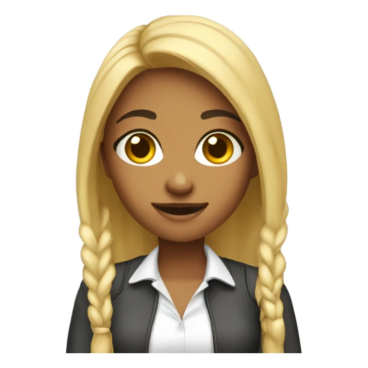 college girl sticker