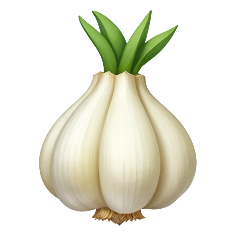 a clove of garlic sticker