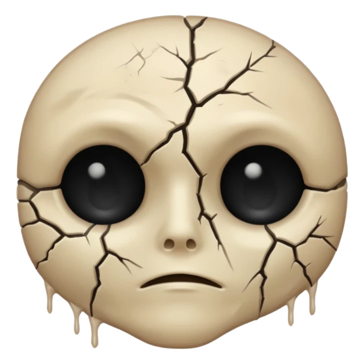 dead skin without eyes sticker