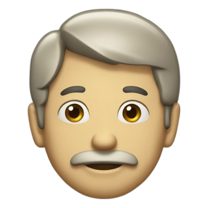 Monsieur qui mange sticker