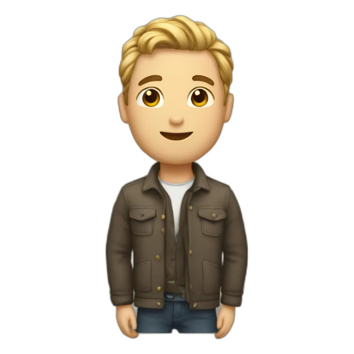 Homme amoureux  sticker