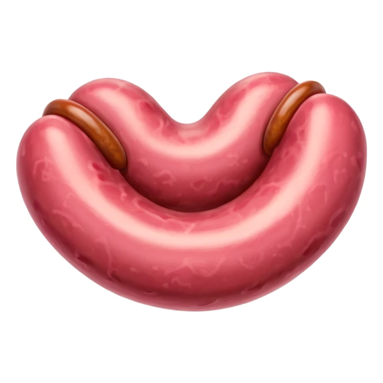 heart-shaped sausage (Love) sticker