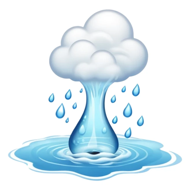 i just need the Steam to rise from water not into cloud  sticker