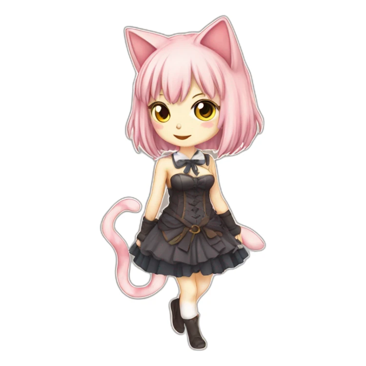 nekomimi-girl sticker