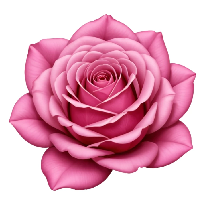 Polaroid photo of a pink rose  sticker