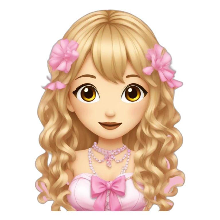 hime gyaru girl  sticker