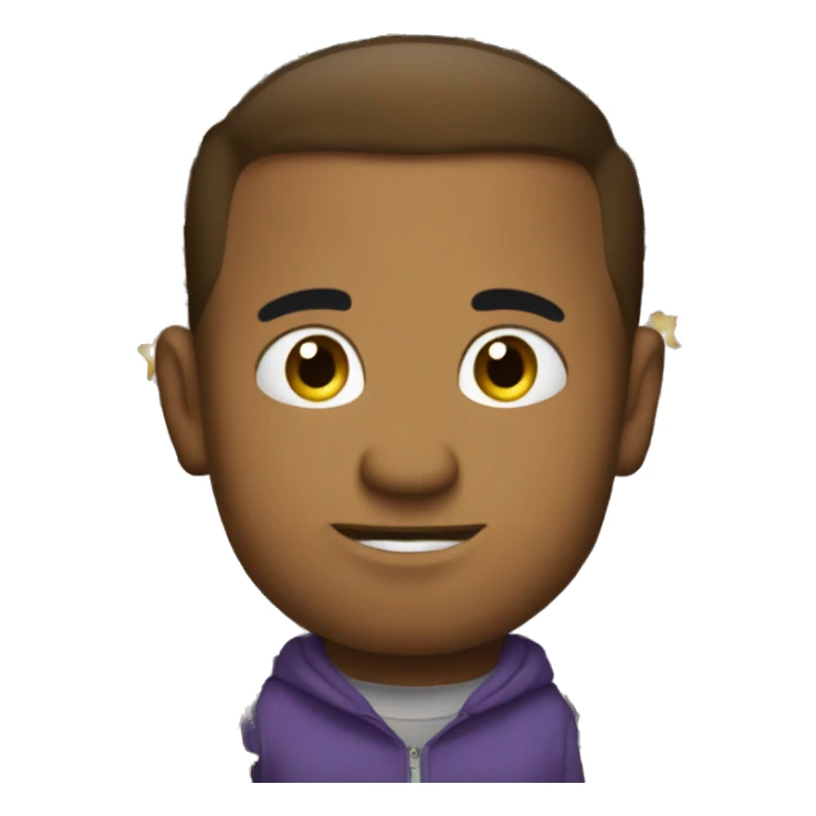 THE NAME DOMINC in letters with stars sticker