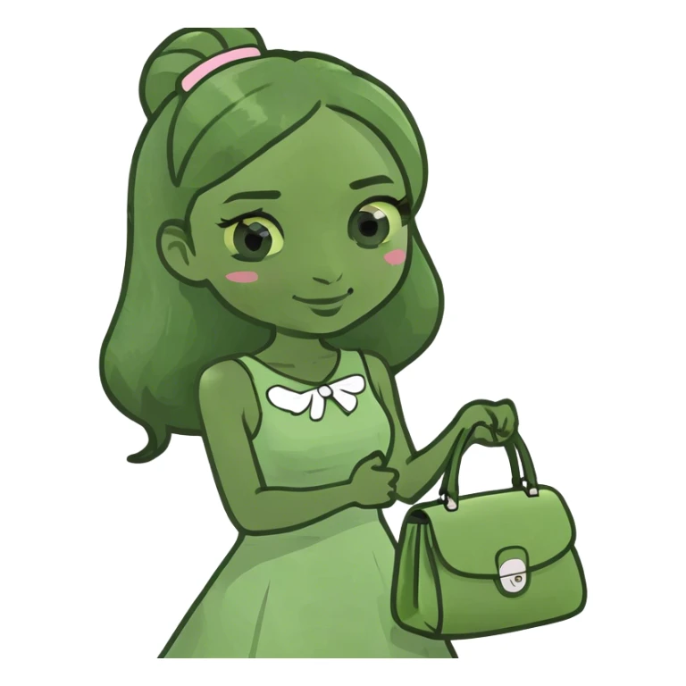 coquette emoji girl sticker