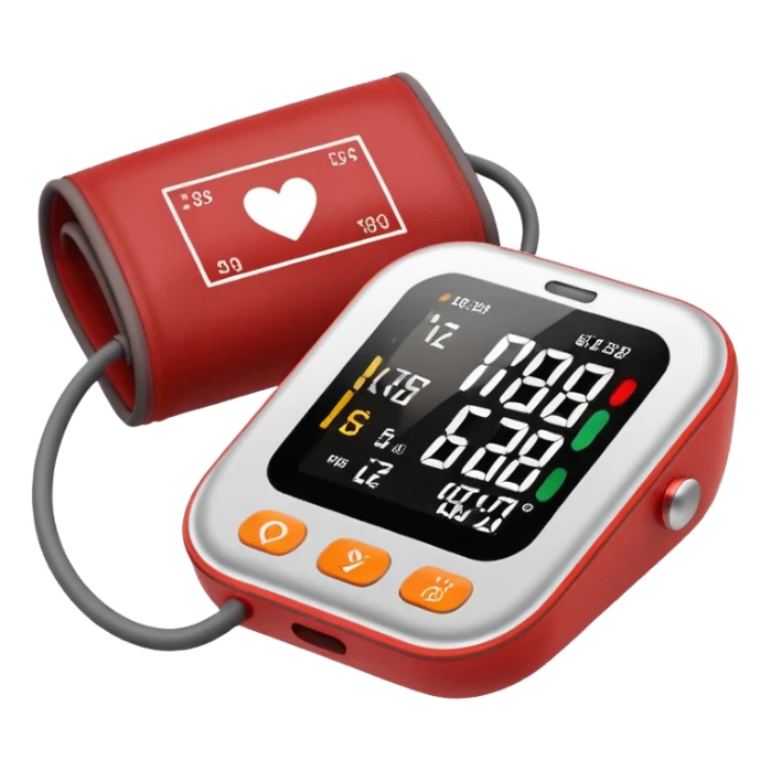 blood pressure monitor sticker