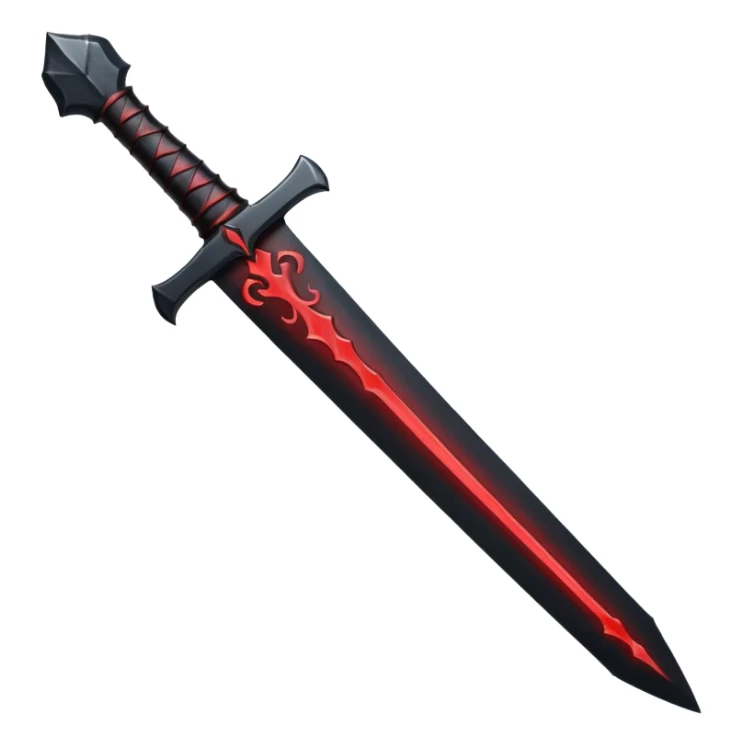 iOS emoji, dark fantasy dagger, obsidian blade, runes, blood drop, clean render, minimalismiOS emoji, dark fantasy dagger, obsidian blade, runes, blood drop, clean render, minimalism sticker