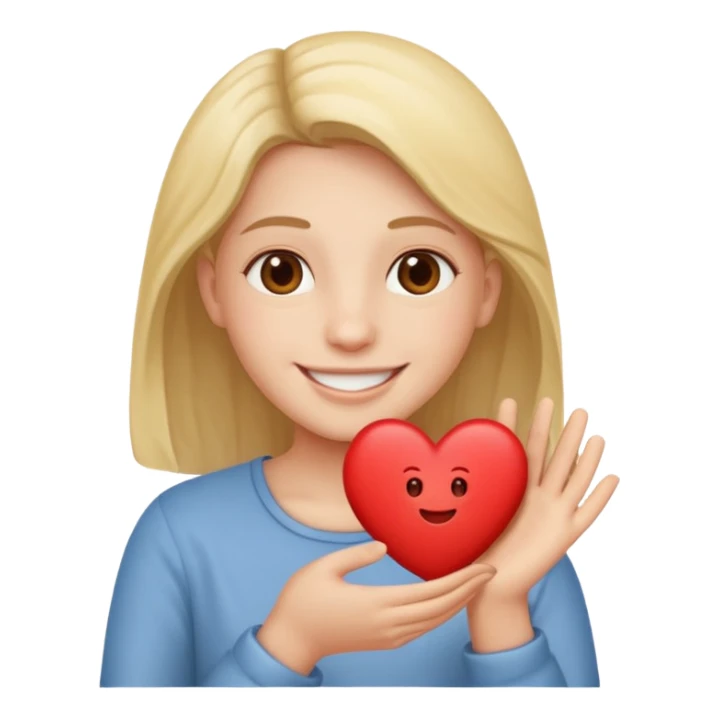 FLOORK DANDO UN CORAZÓN Y DICIENDO DURMETE O TE CONQUISTO sticker