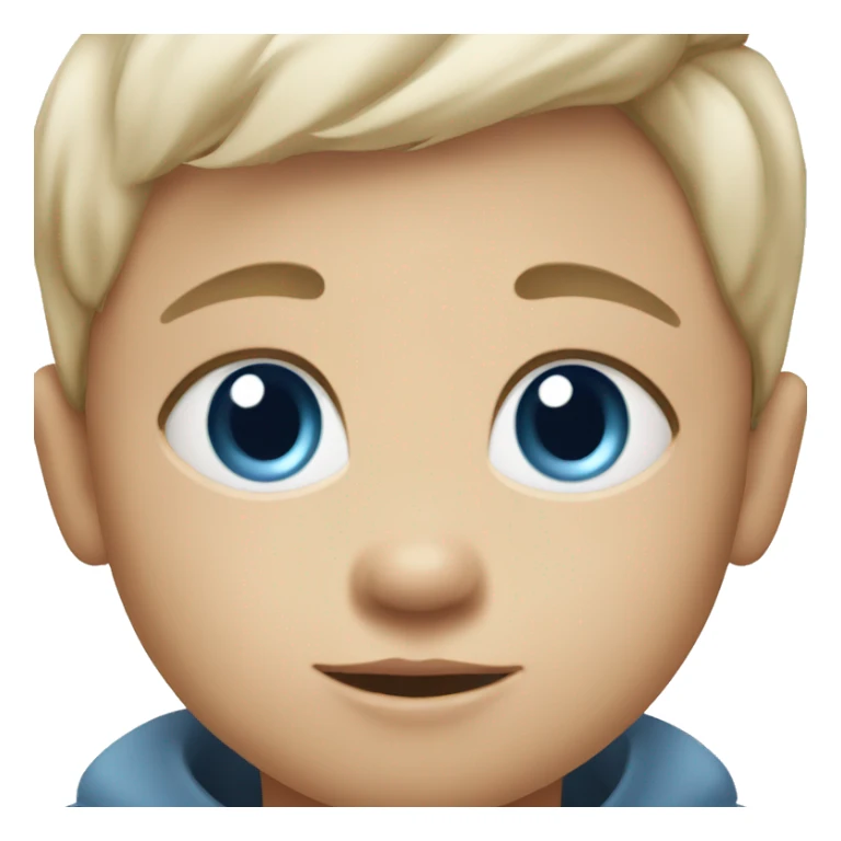 Baby boy blue eyes  sticker