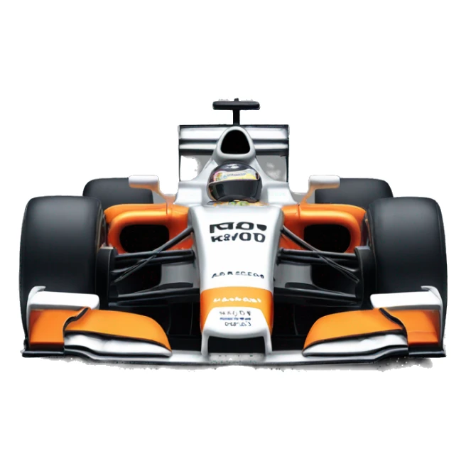 f1 car of mclaren  sticker