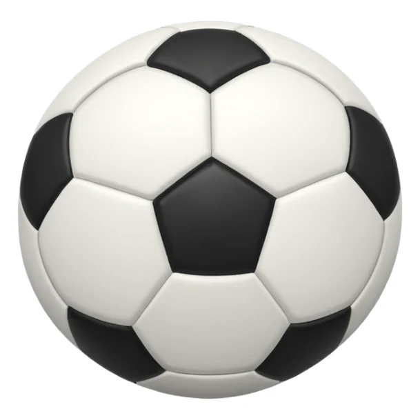 Crea un balón negro con rayas blancas sticker