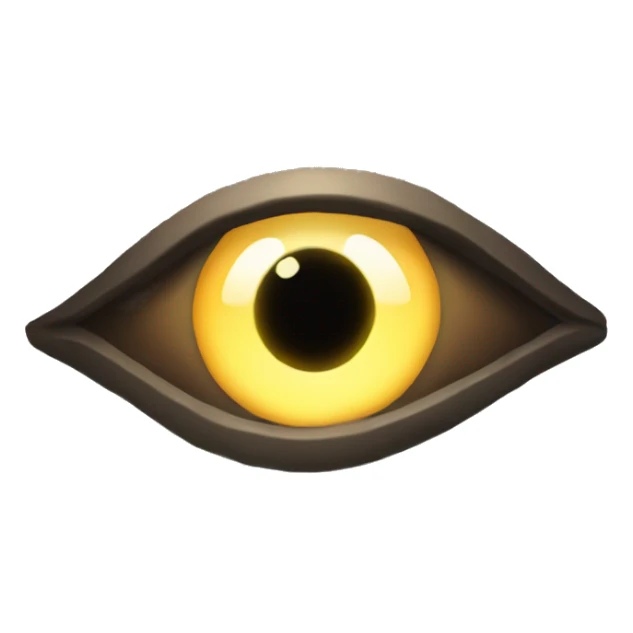 God eye glow sticker