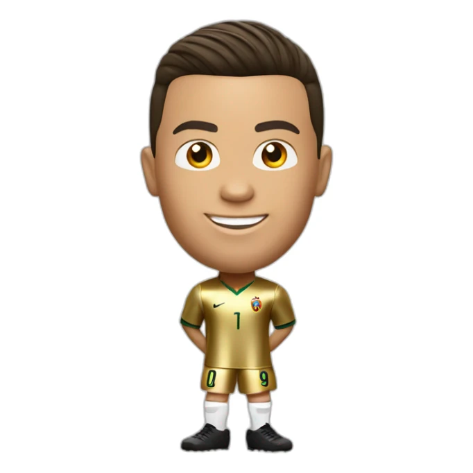Cristiano Ronaldo ballon d'or sticker
