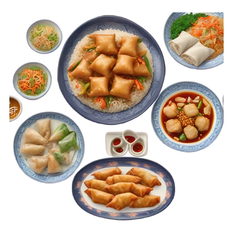 Chinese meal sticker