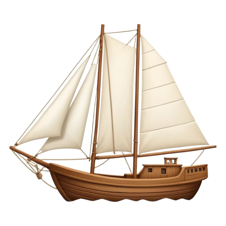 un barco navegando por el mundo sticker