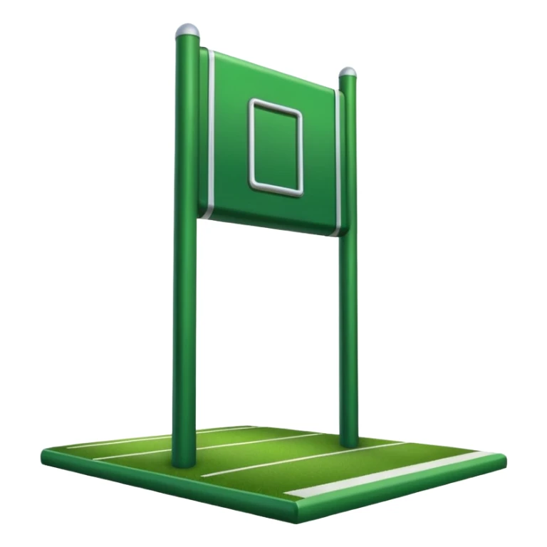 Football Field Goal sticker