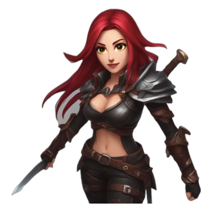 Katarina league of legends sticker
